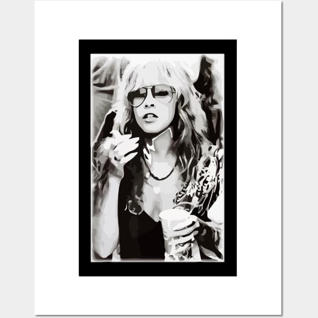 Stevie Nicks Vintage Wall Art by woleswaeh